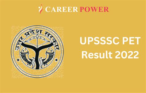 upsssc pet result 2023 sarkari result|UPSSSC PET Result 2023 Out at upsssc.gov.in: UP Preliminary .